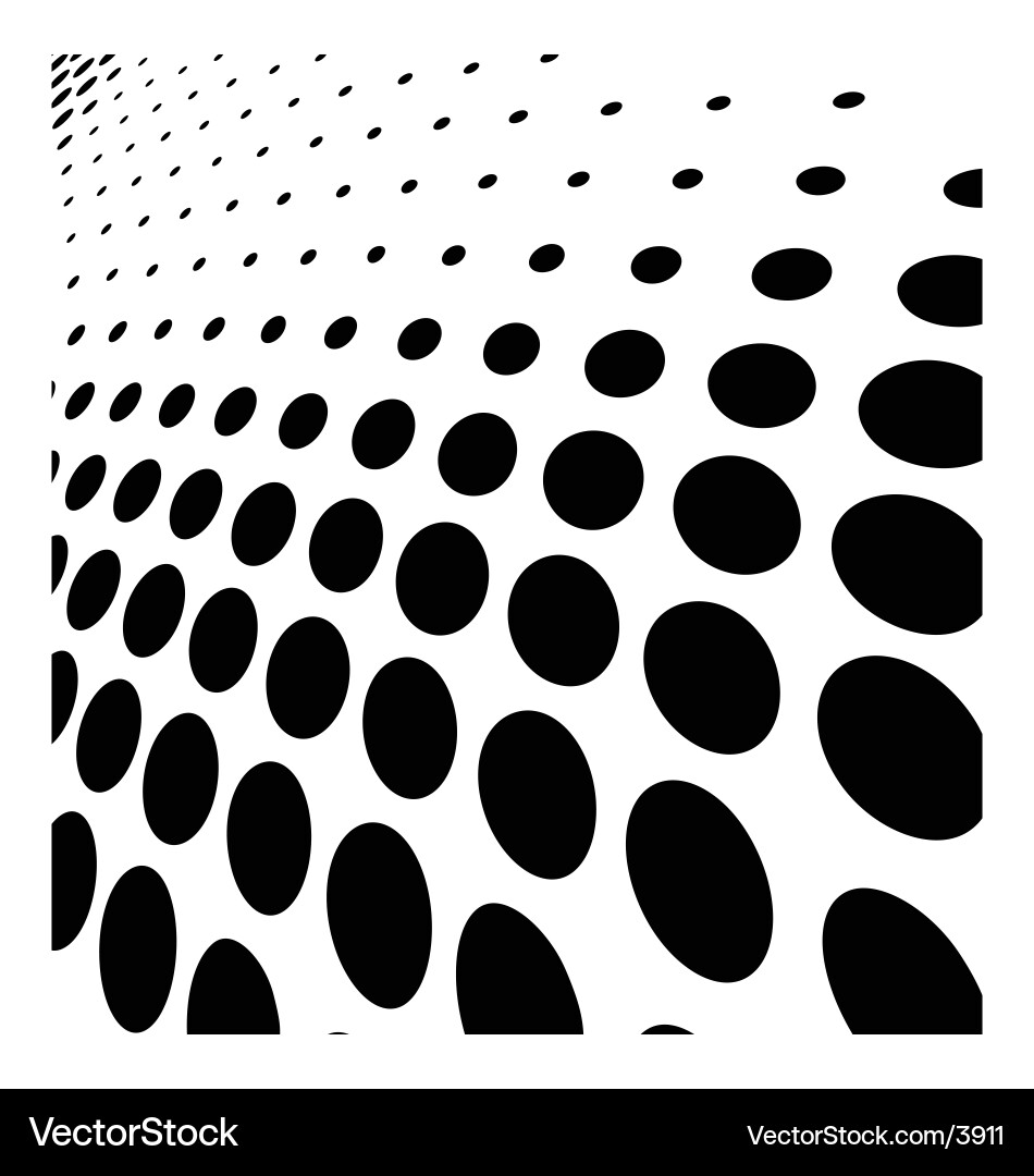 Halftone Pattern Background vector image