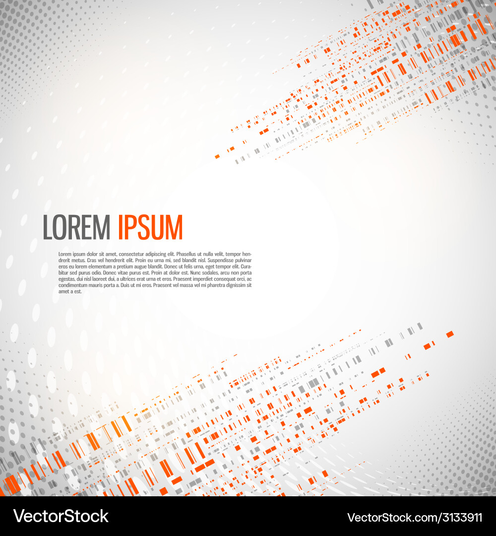 Modern Tech Gradient Background vector image