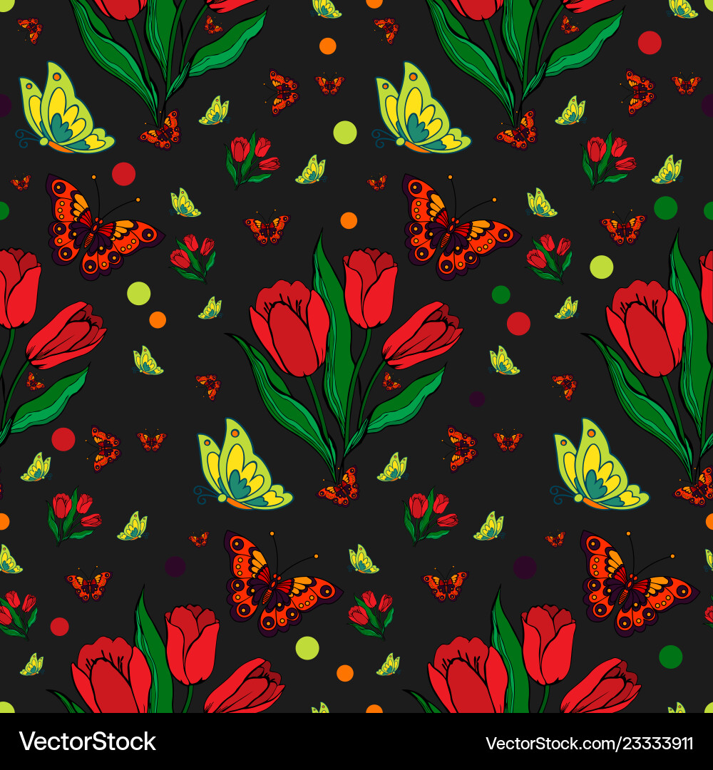 Seamless repeating pattern with colorful Seamless repeating pattern with colorful vector image