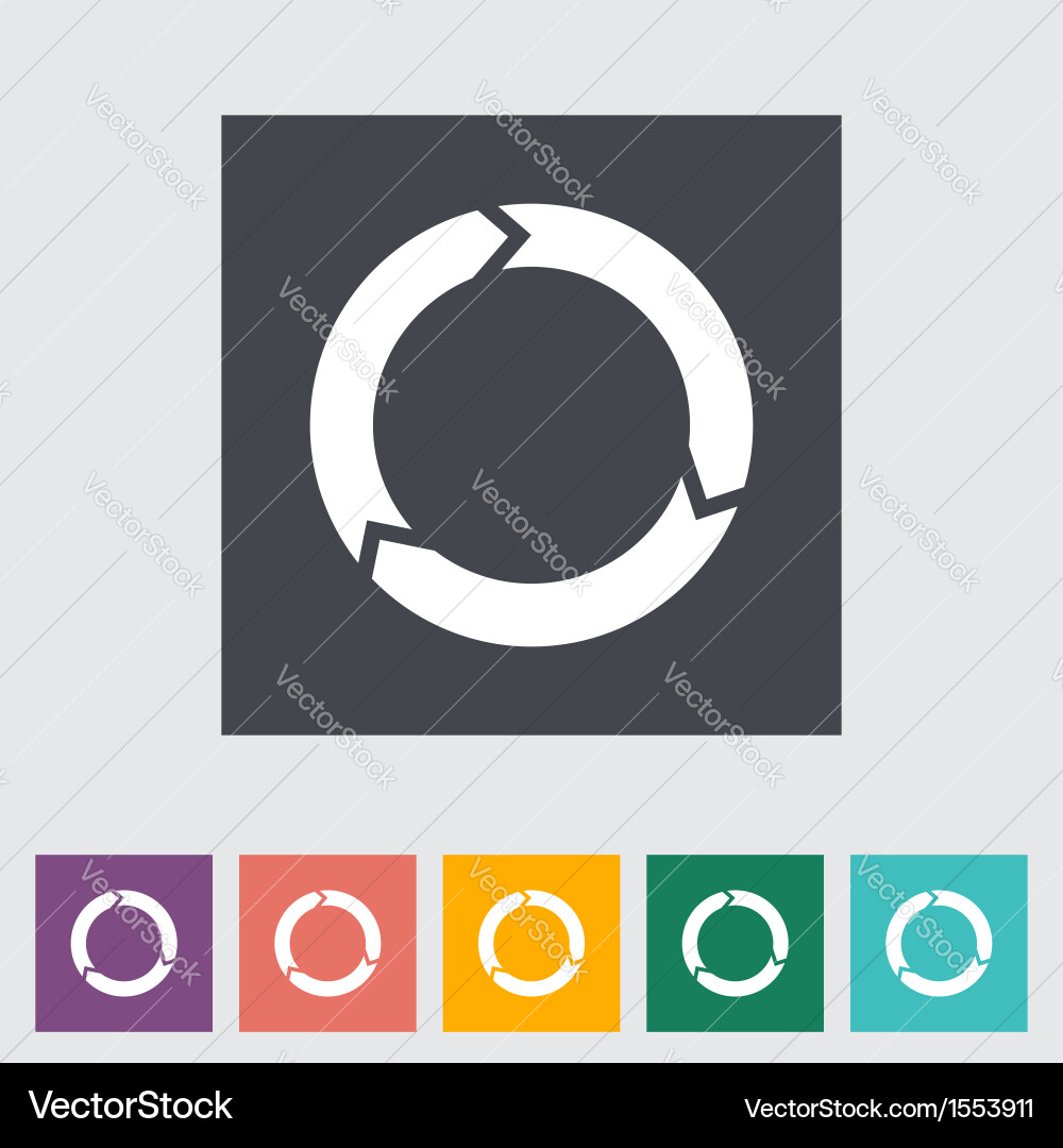 Update Icon - Refresh Symbol vector image