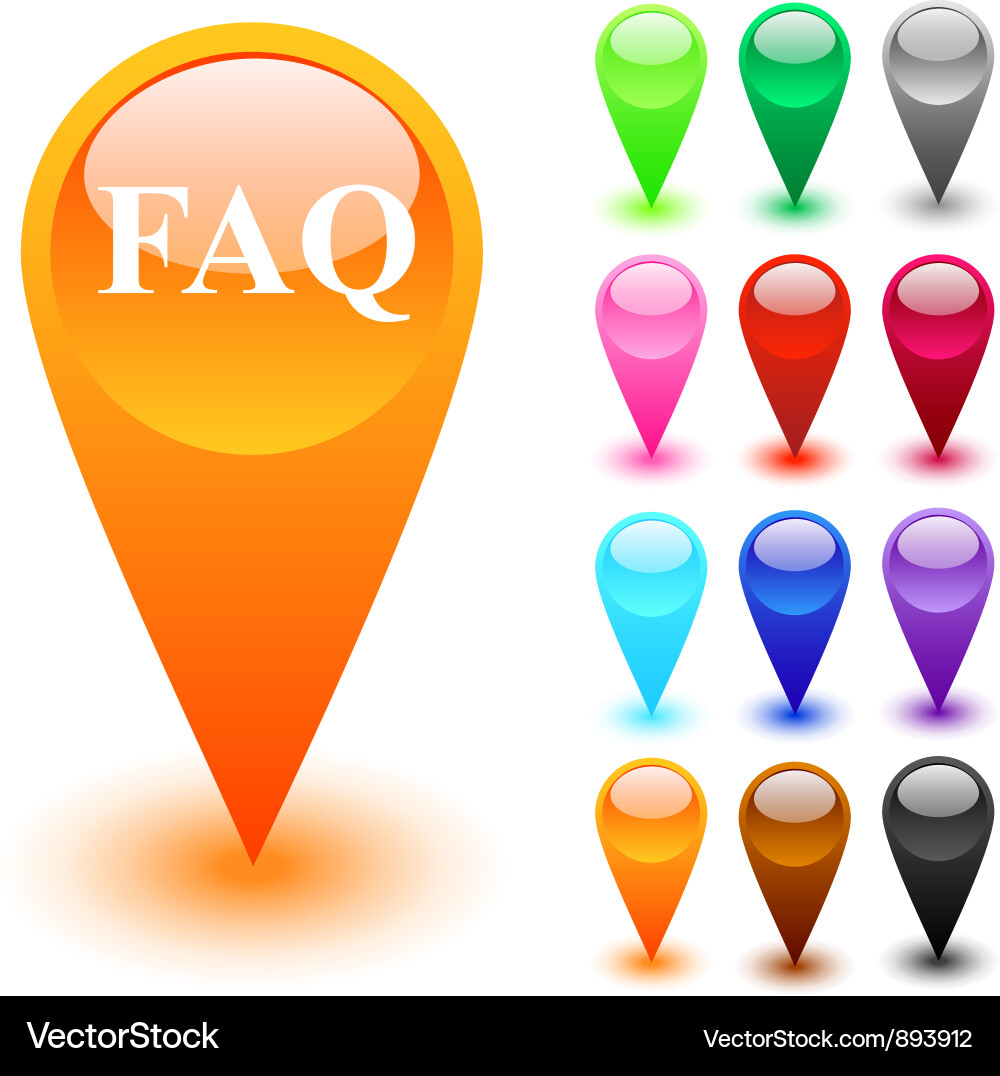 Add to vavorite button Vector Image