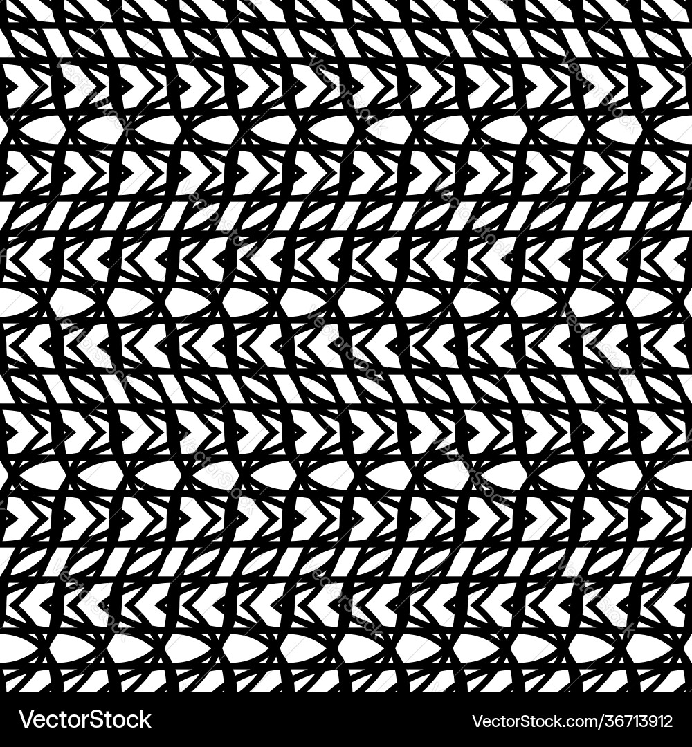Design seamless monochrome grating pattern Vector Image