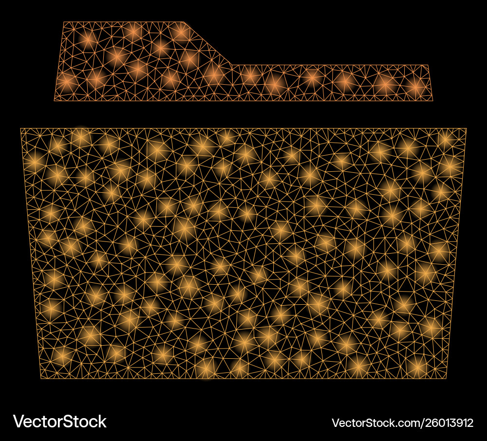 Flare mesh 2d folder with spots Flare mesh 2d folder with spots vector image