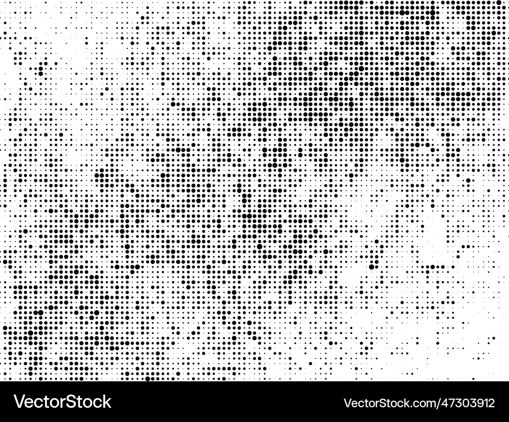 Grunge halftone dots texture simple Grunge halftone dots texture simple vector image