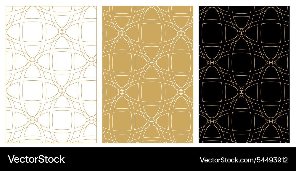 Set of patterns with crosses stripes lines Set of patterns with crosses stripes lines vector image