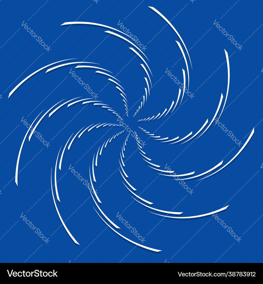 Volute helix vortex design element icon spiral Volute helix vortex design element icon spiral vector image
