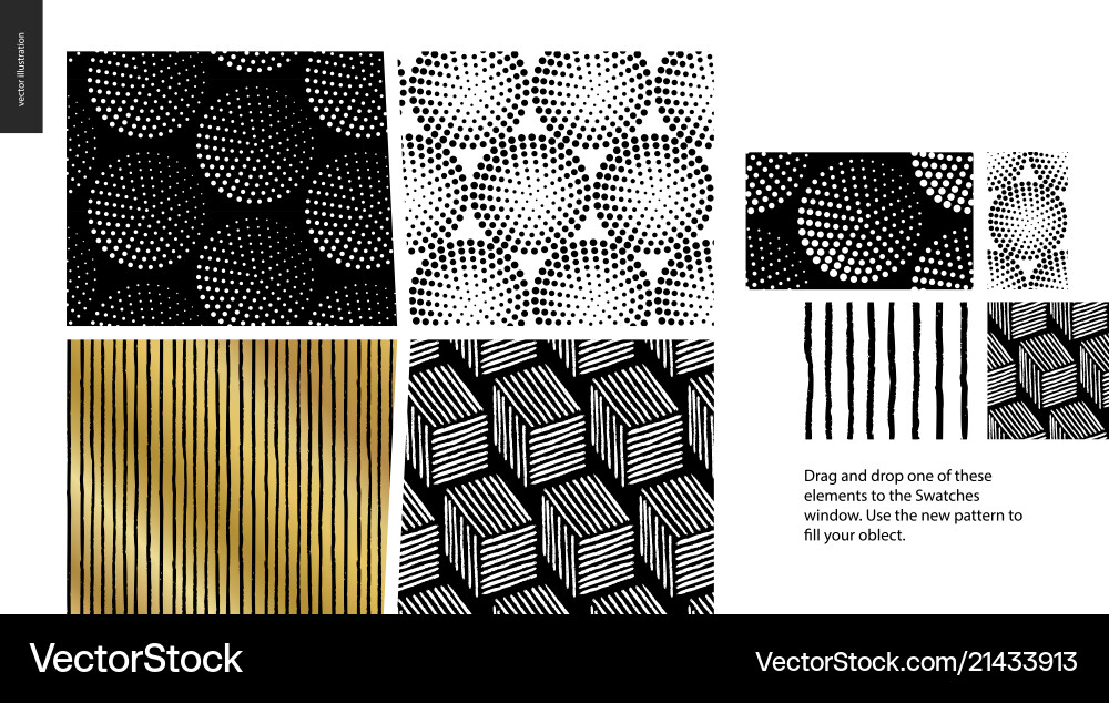 Abstract Pattern Collection vector image