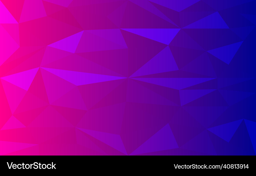 Abstract background of different color figures Vector Image