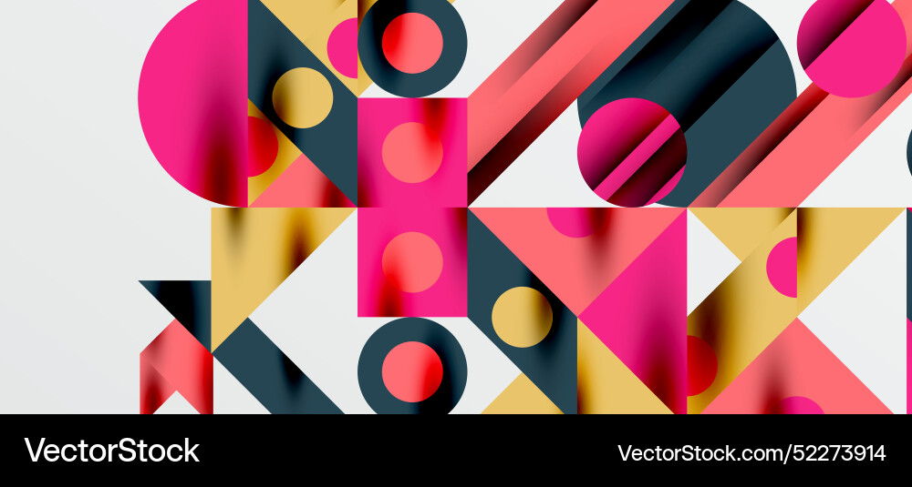 Geometric neo patterns abstract background Geometric neo patterns abstract background vector image