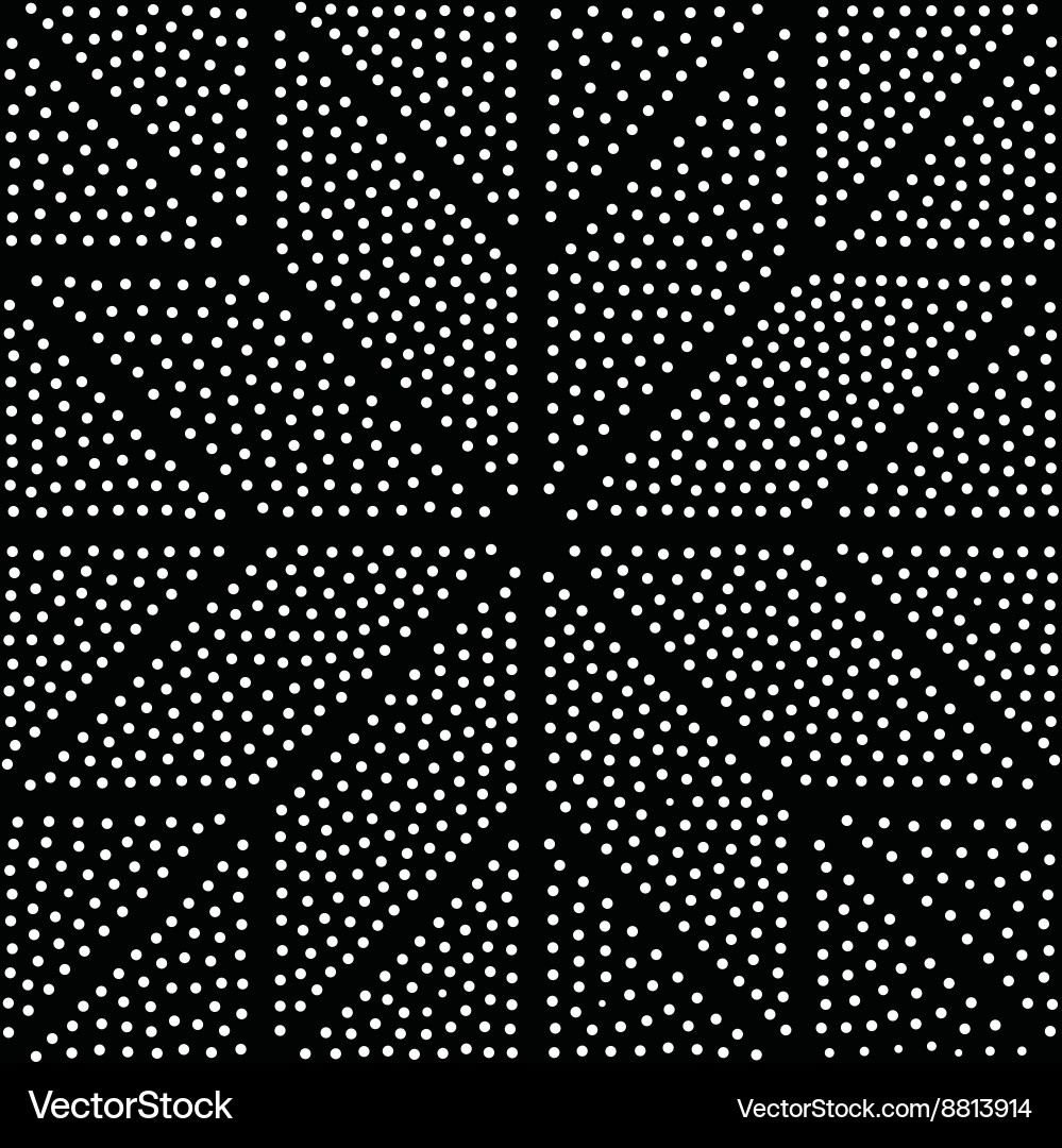 Geometric Point Pattern vector image