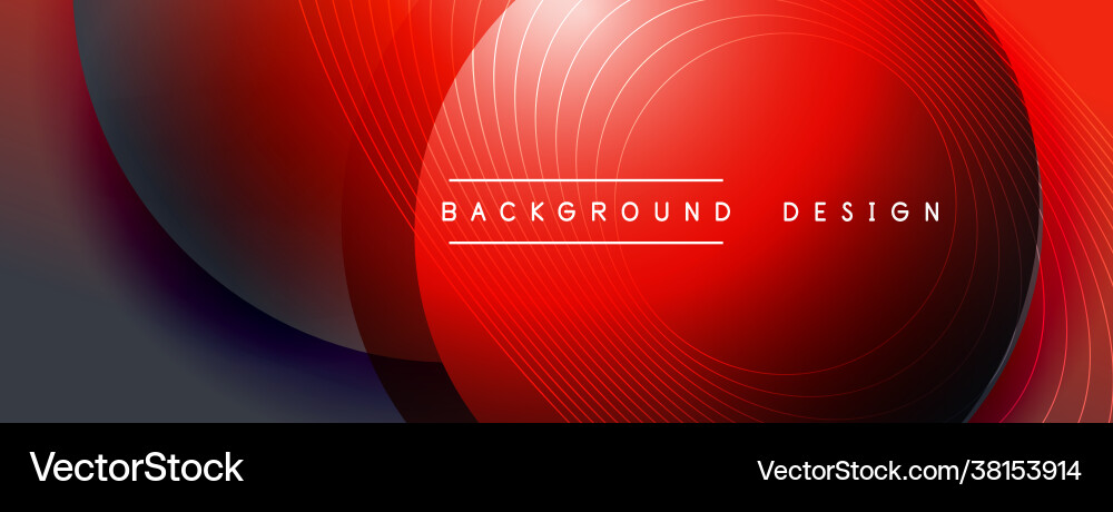 Gradient circles with shadows techno Gradient circles with shadows techno Vector Image