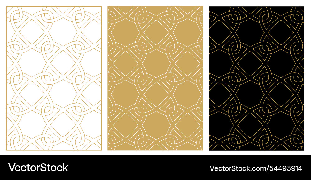 Set of patterns with crosses stripes lines Set of patterns with crosses stripes lines vector image