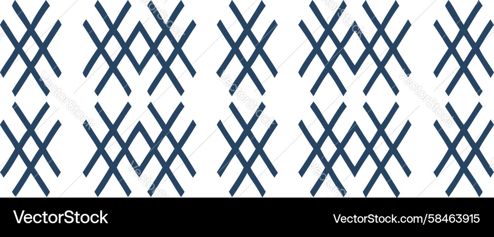 Dynamic Crosshatch Geometric Pattern Vector Image