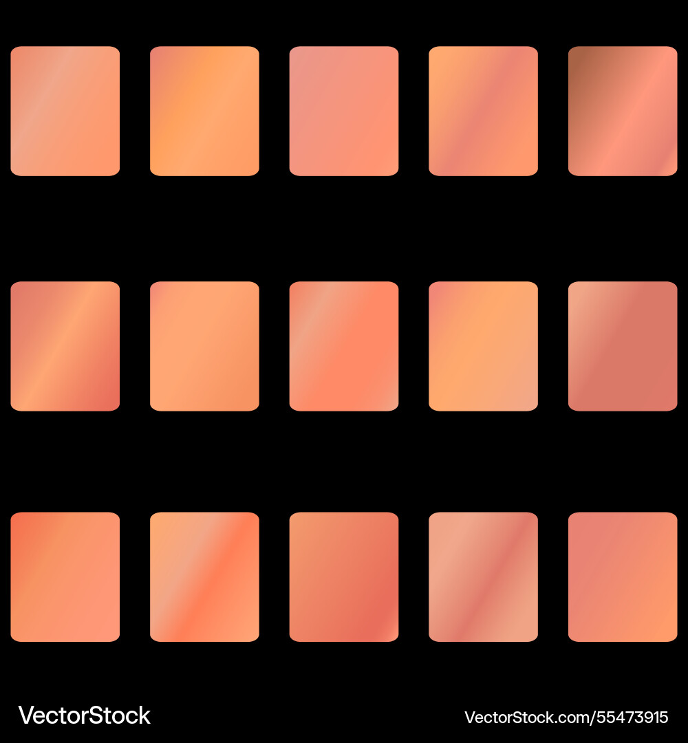 Mobile screen lock display collection of colorful Mobile screen lock display collection of colorful vector image