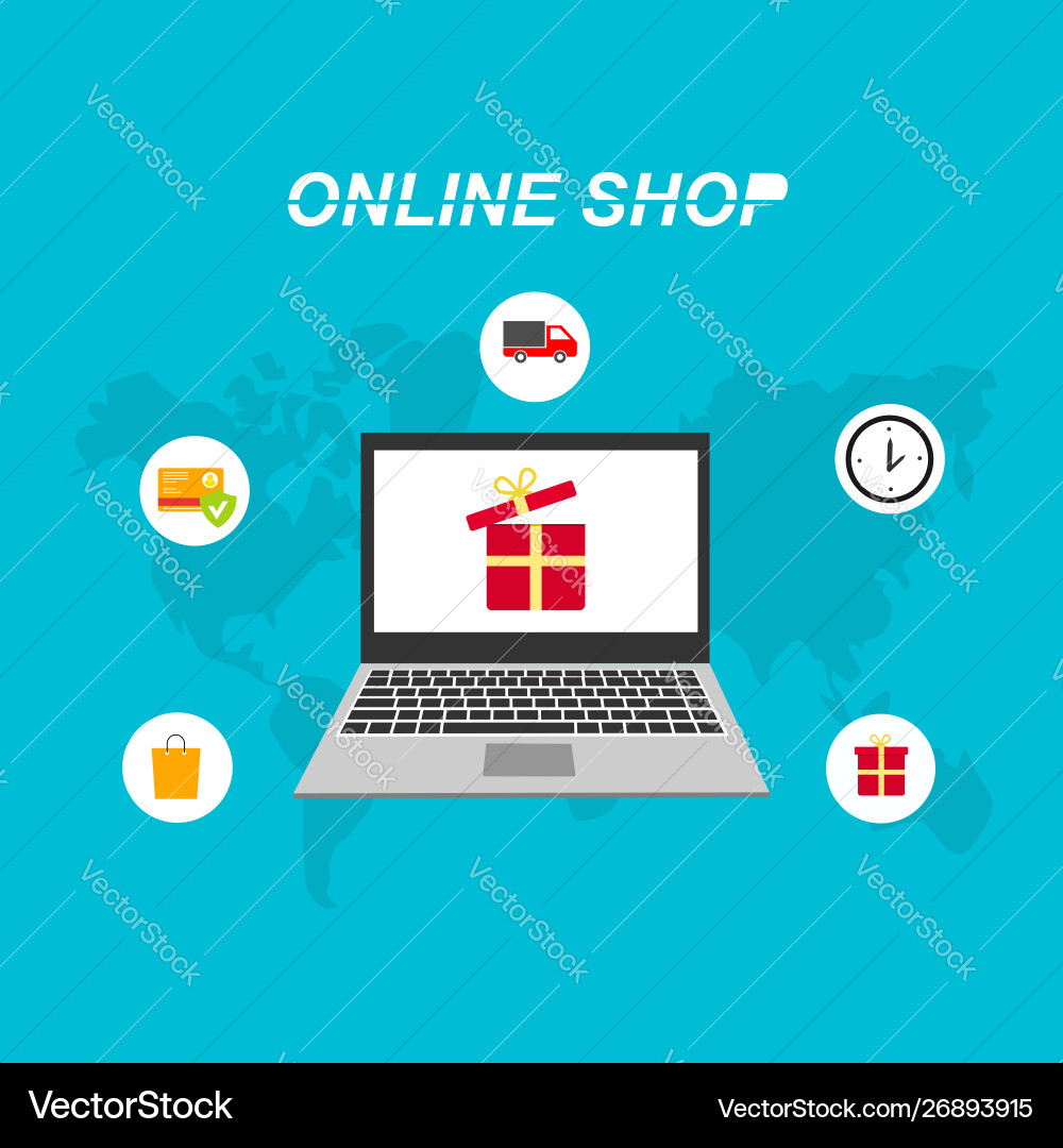 Modern flat design people and business concept Vector Image