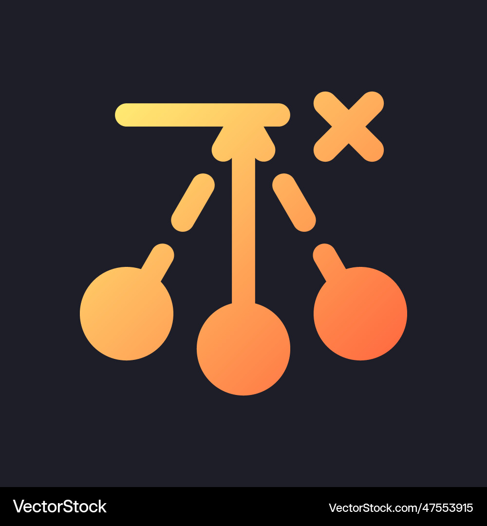 Remove pendulum effect orange solid gradient ui Remove pendulum effect orange solid gradient ui vector image