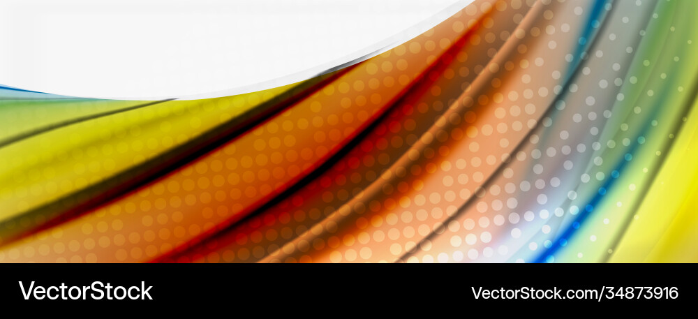 Abstract background smooth flowing lines blurred Abstract background smooth flowing lines blurred vector image