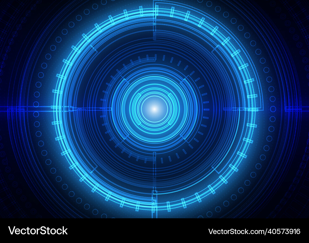 Circuit technology background with hi-tech digital Circuit technology background with hi-tech digital vector image
