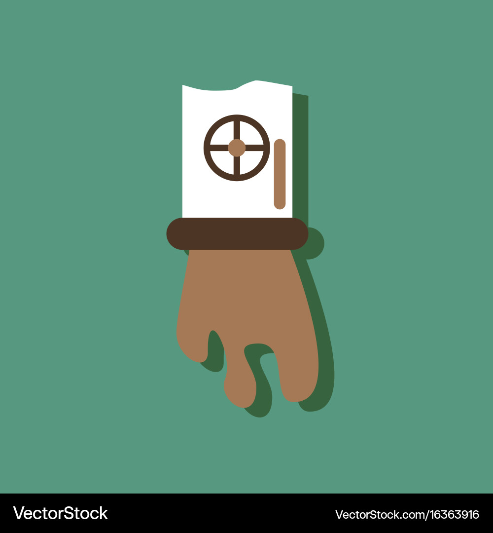 Flat icon design collection pipe and flow vector image