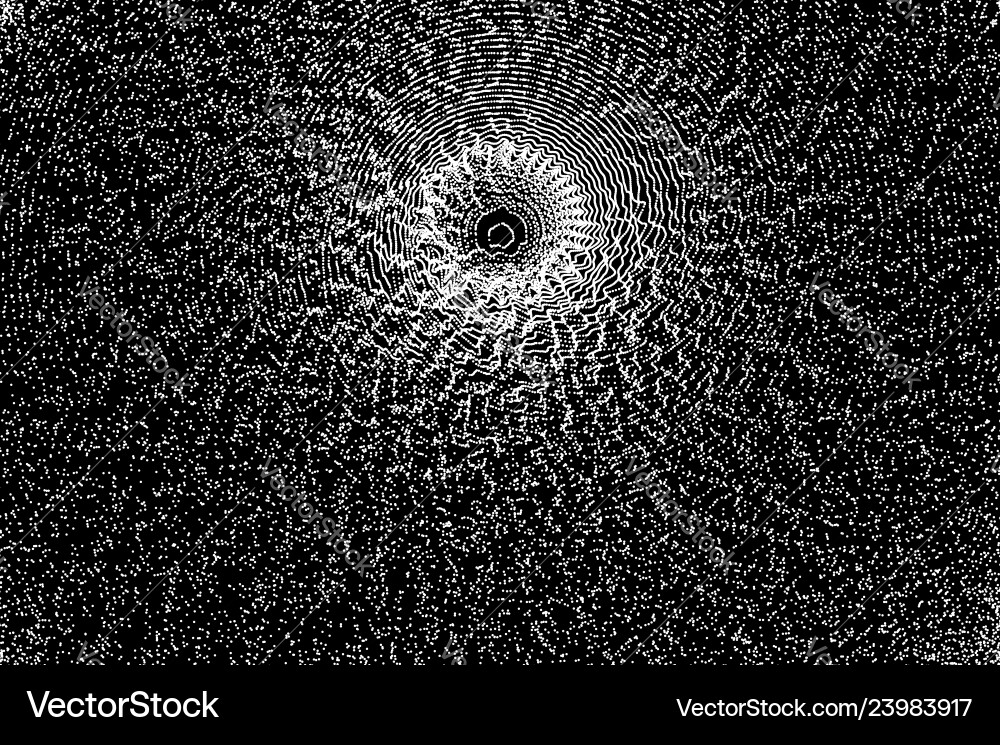 Abstract circular background with dynamic dots Abstract circular background with dynamic dots Vector Image