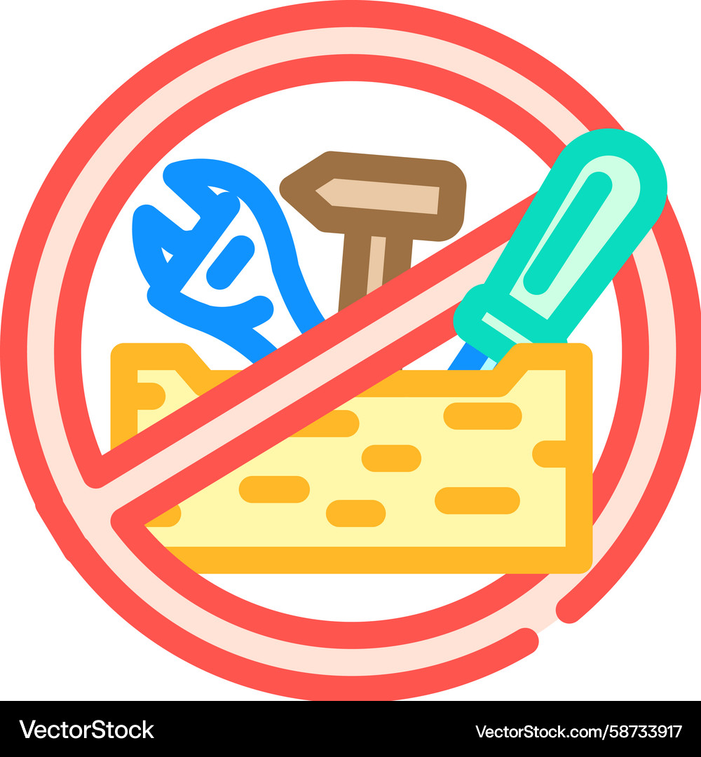 Assembly - No Tools Needed Vector Image