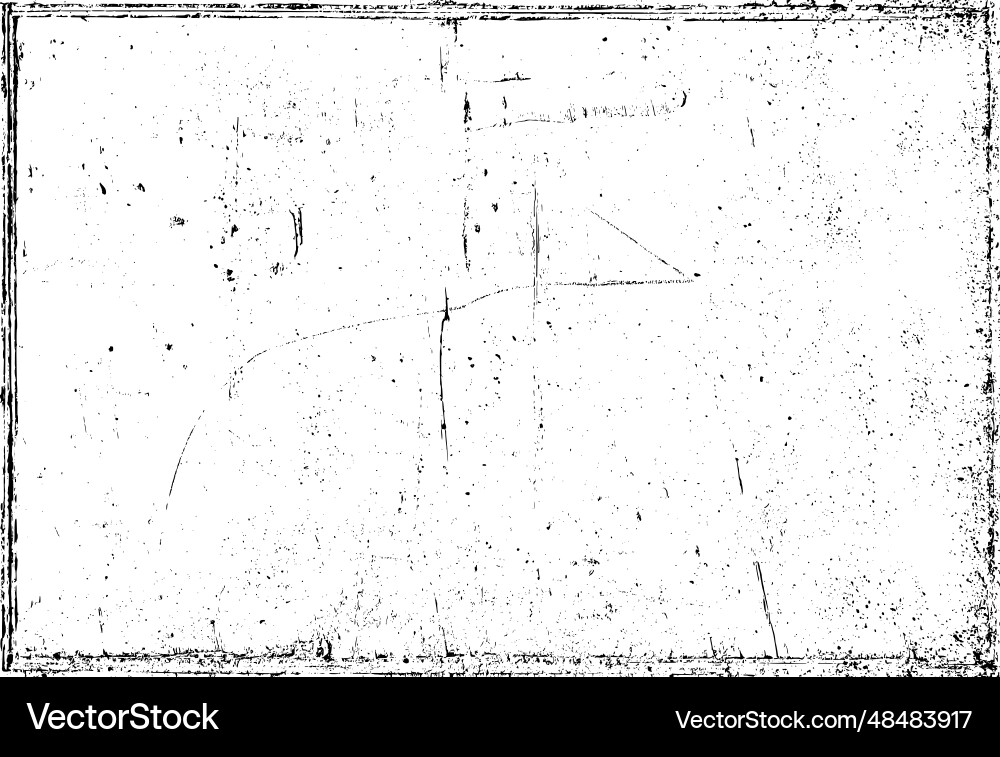 Distressed black texture vector image