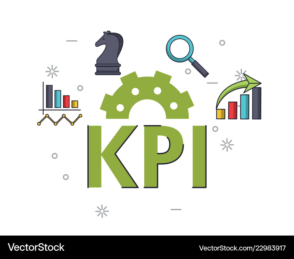 Key performance indicator Key performance indicator vector image