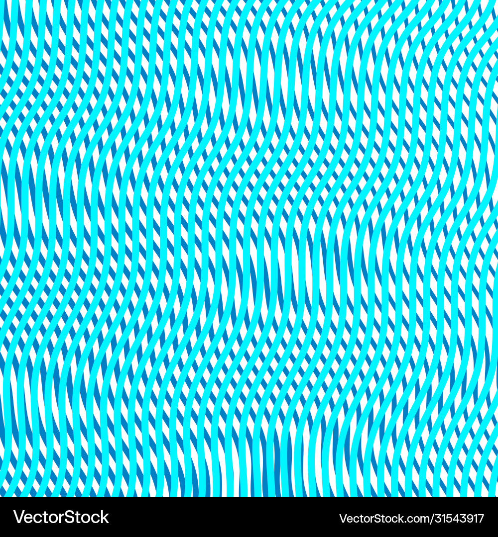 Mesh abstract background with wavy linear colored Vector Image
