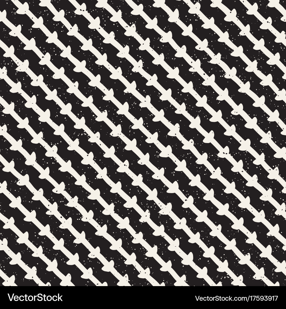 Seamless pattern with hand drawn lines abstract Vector Image