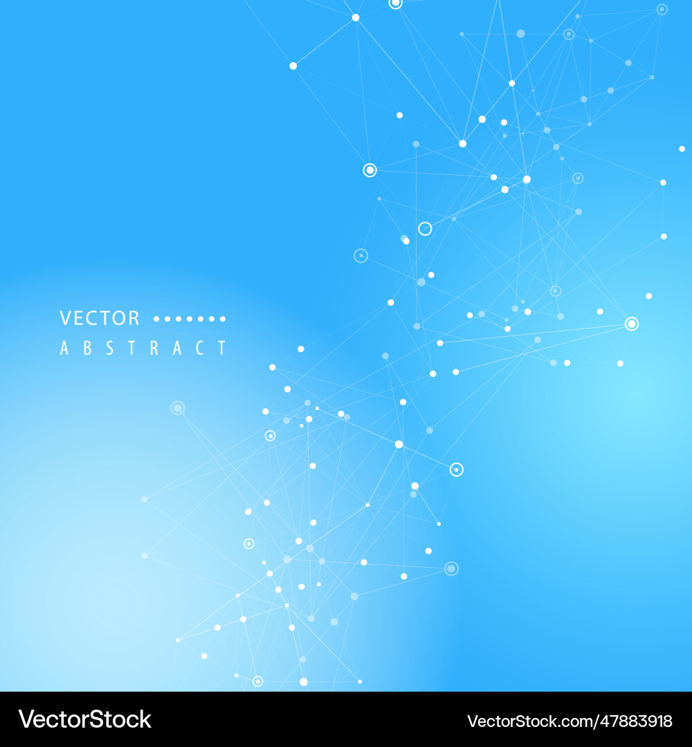 Abstract plexus technology design background Abstract plexus technology design background vector image