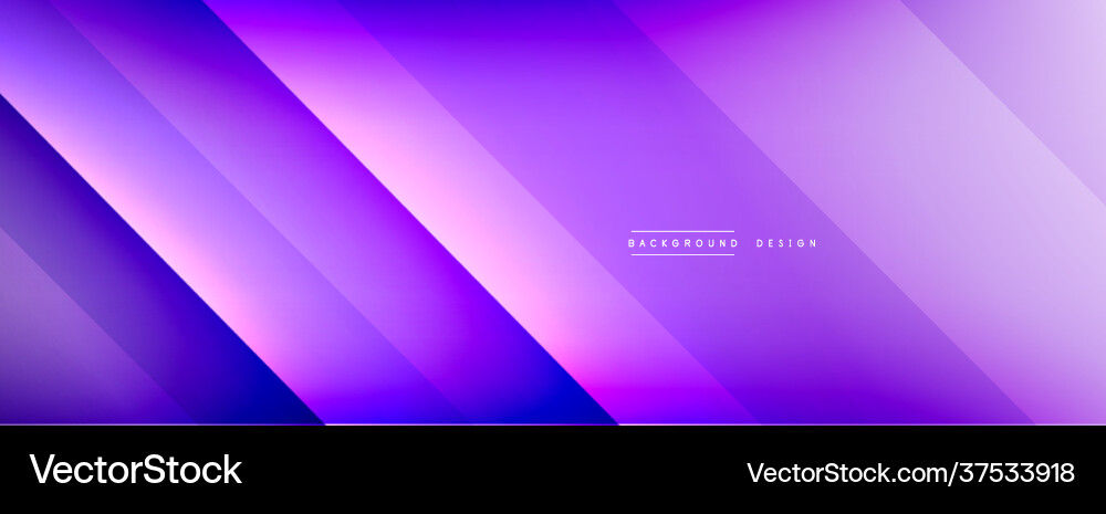 Dynamic lines abstract background 3d shadow Vector Image