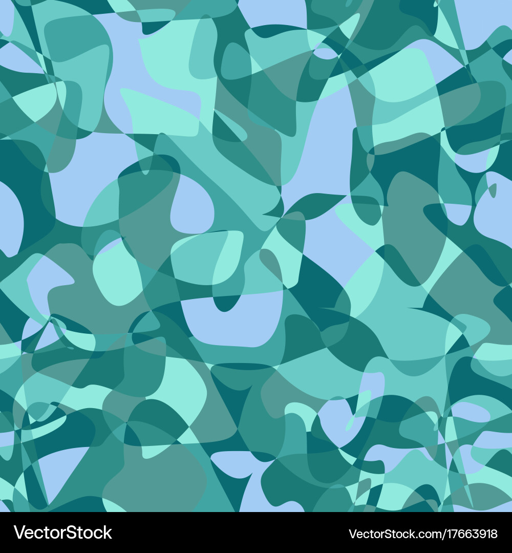 Overlapping and divided shapes seamless pattern vector image