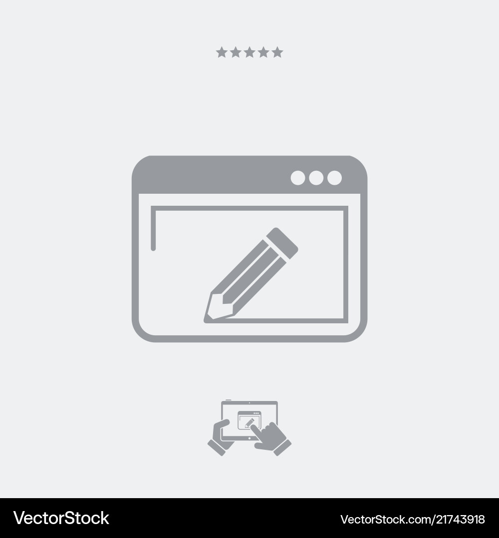 Webdesign und Projekt angepasst Webdesign und Projekt angepasst vektorbild