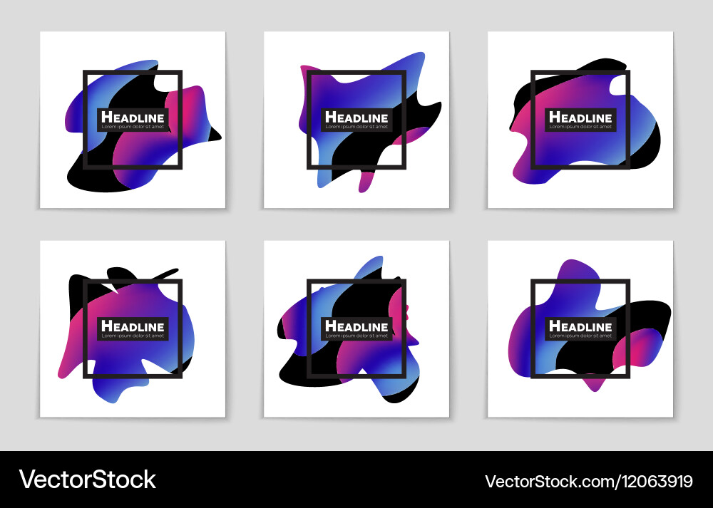 Abstract layout background for web Vector Image