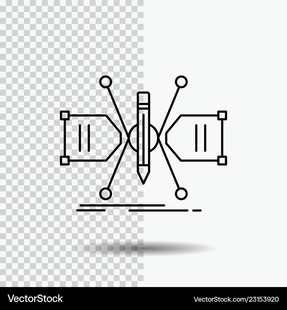 Architekt Konstrukteur Rasterskizzenstruktur Linie Architekt Konstrukteur Rasterskizzenstruktur Linie Vektorbild
