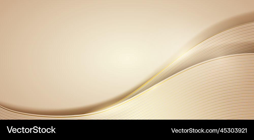 Abstract curve soft brown layer luxury background Abstract curve soft brown layer luxury background vector image