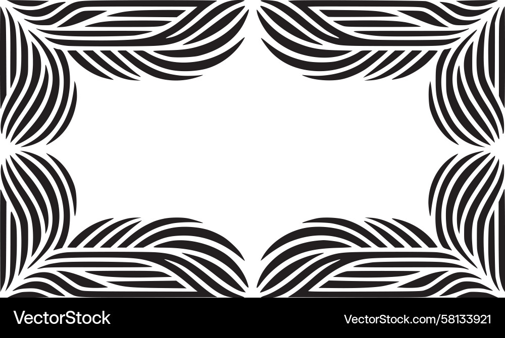 Dynamic Wave Stripe Pattern Vector Image