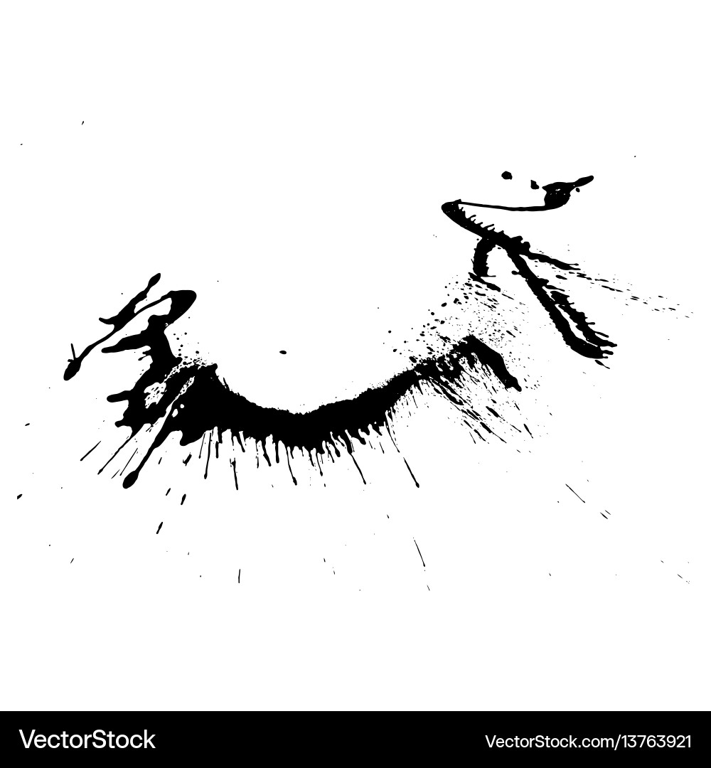 Grunge Texture - Abstract Splatter vector image