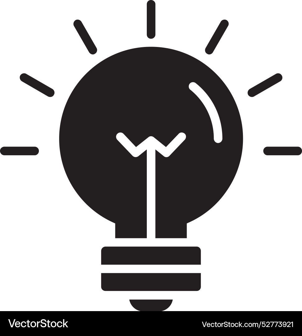 Idea icon design Vector Image