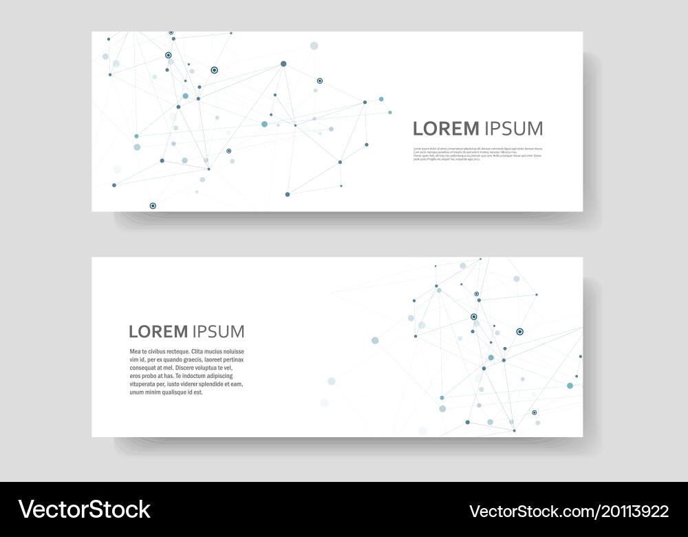 Abstract connect background with connected lines Vector Image