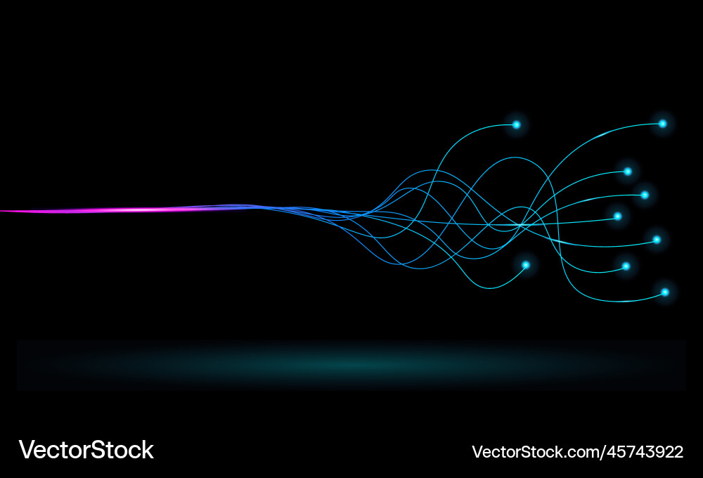 Abstract wave line background with beautiful Abstract wave line background with beautiful vector image
