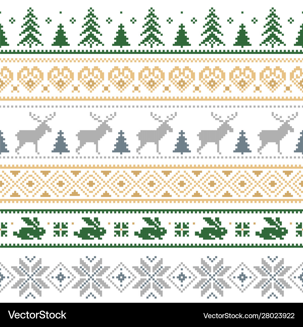 Christmas seamless pattern for print web Christmas seamless pattern for print web Vector Image