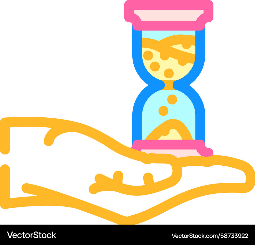 Time Saving Symbol Vector Image