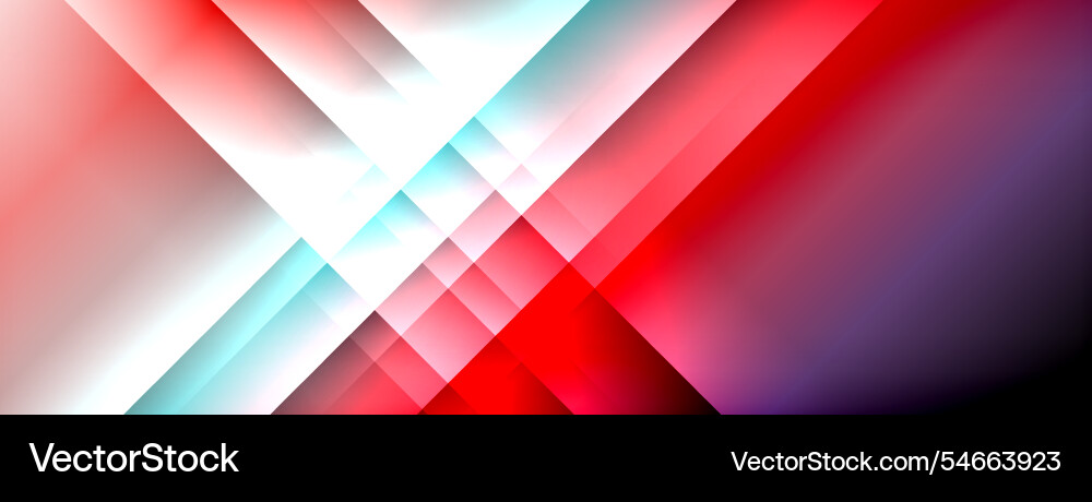 Colorful gradient with lines made of shadow Vector Image