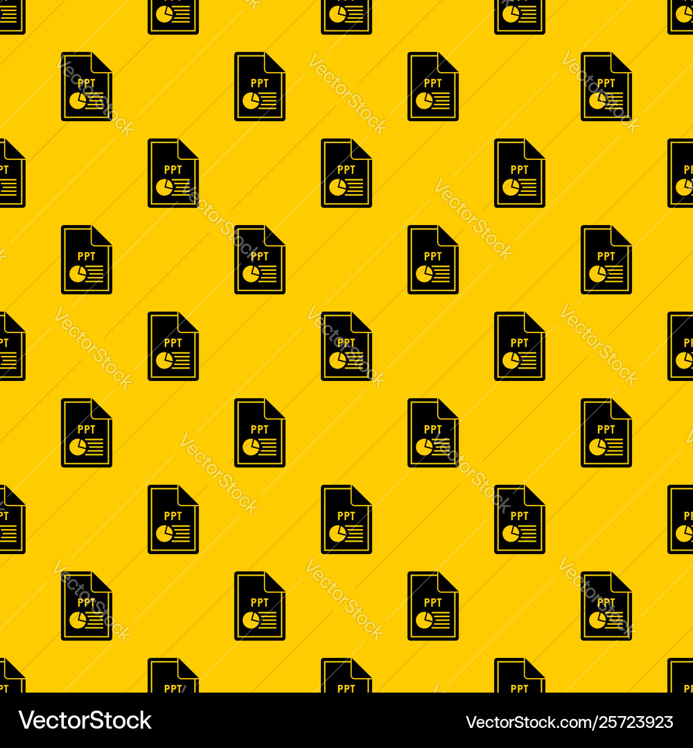 File ppt pattern File ppt pattern vector image