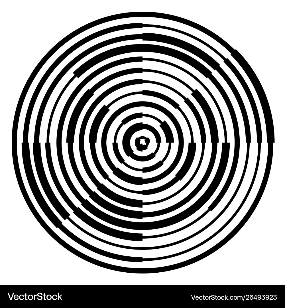 Geometric shape for design vector image