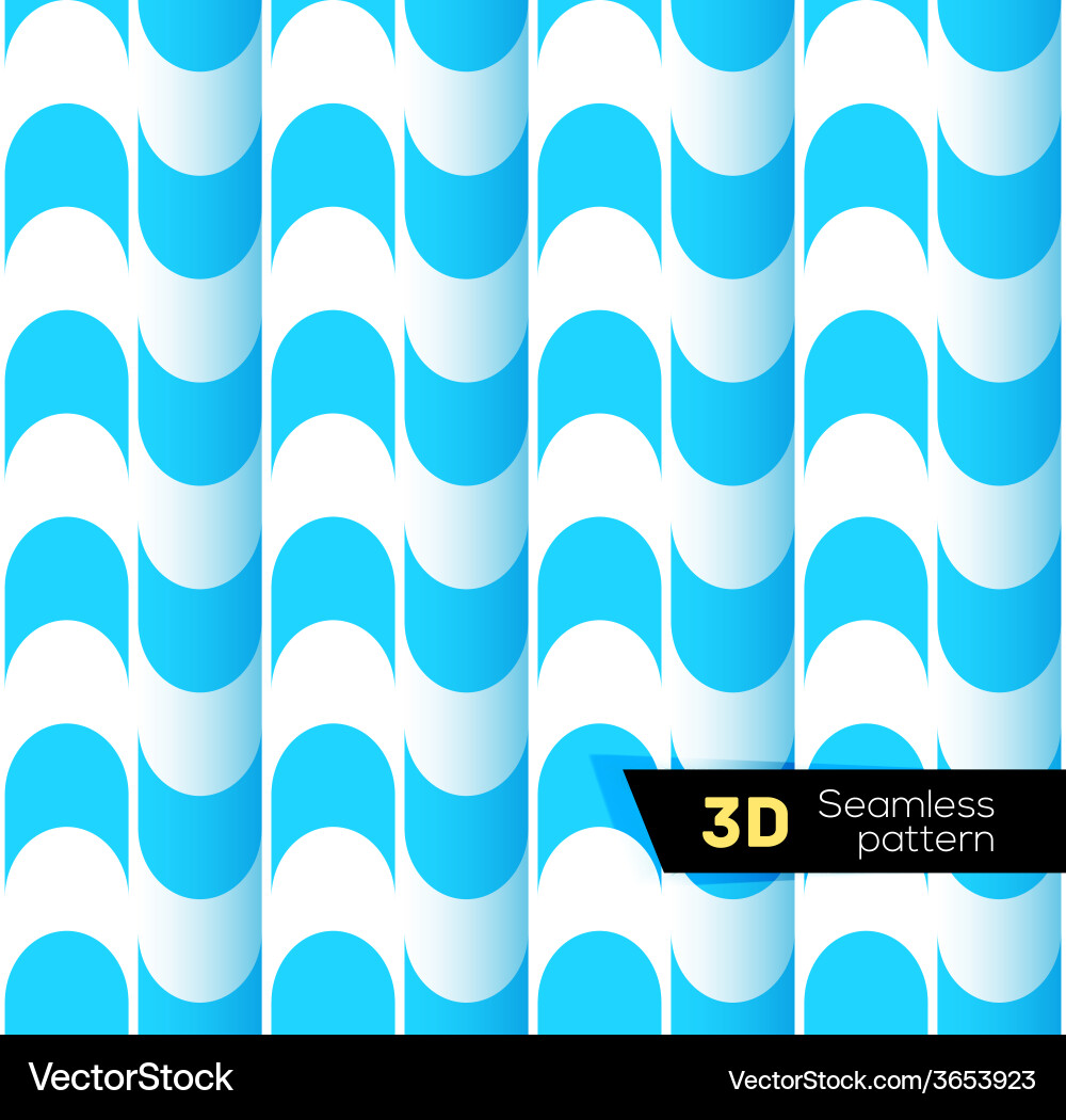 Modern 3d geometric background in simple vector image