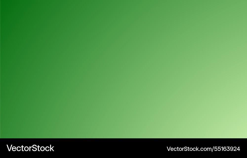 Green gradient smooth abstract background Vector Image
