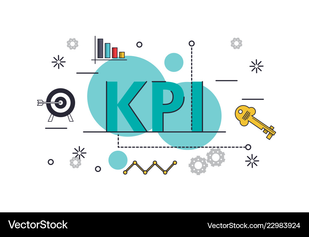 Key performance indicator Key performance indicator Vector Image