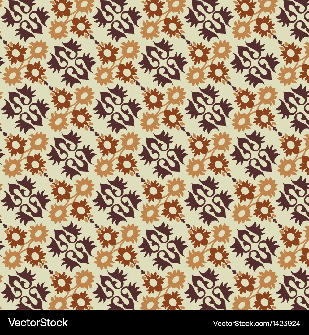 Ottoman seamless pattern version Vector Image